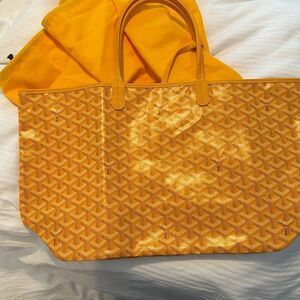 NWT Goyard St. Louis PM yellow